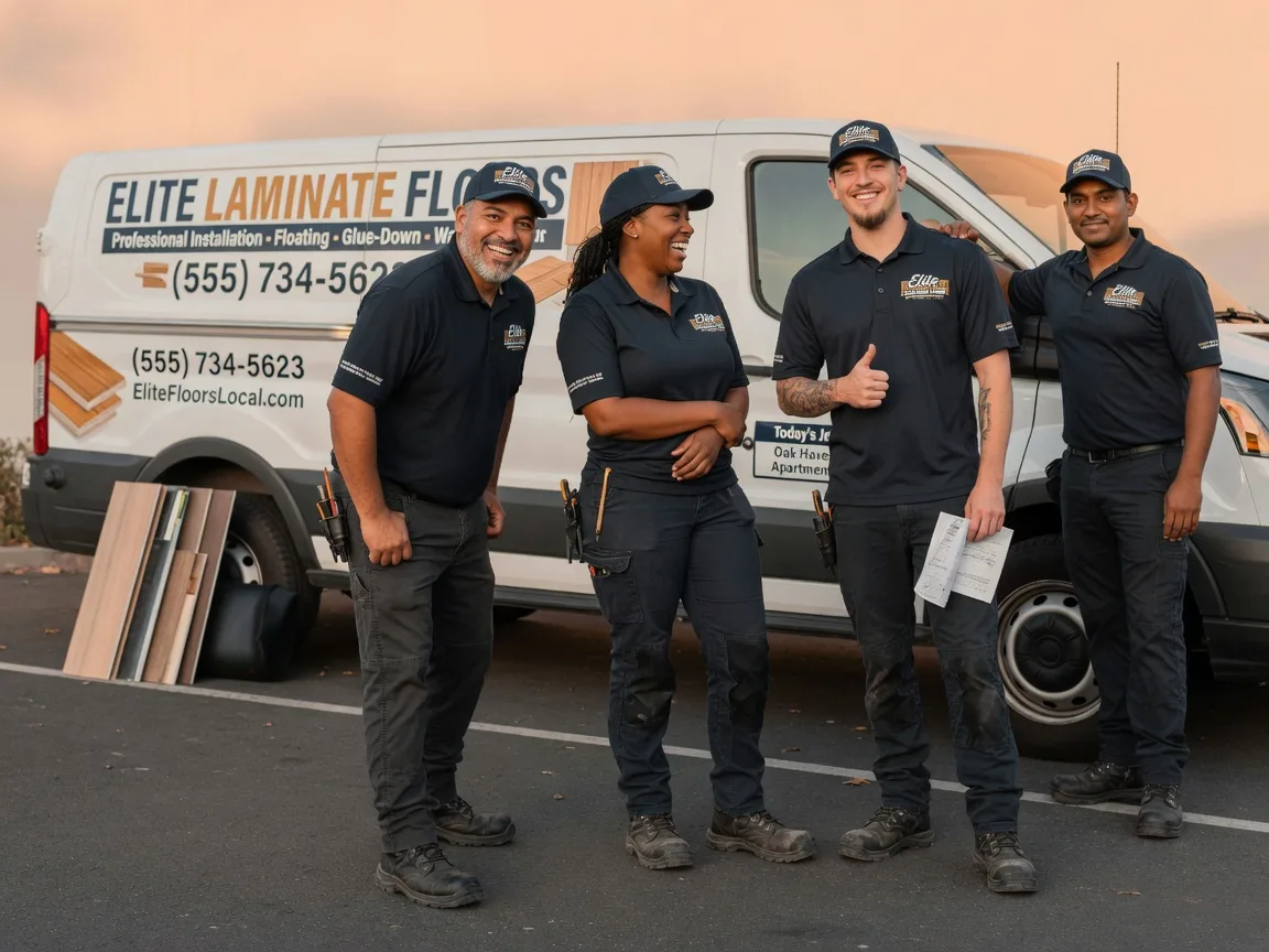 Laminate flooring installation company in Hines, OR